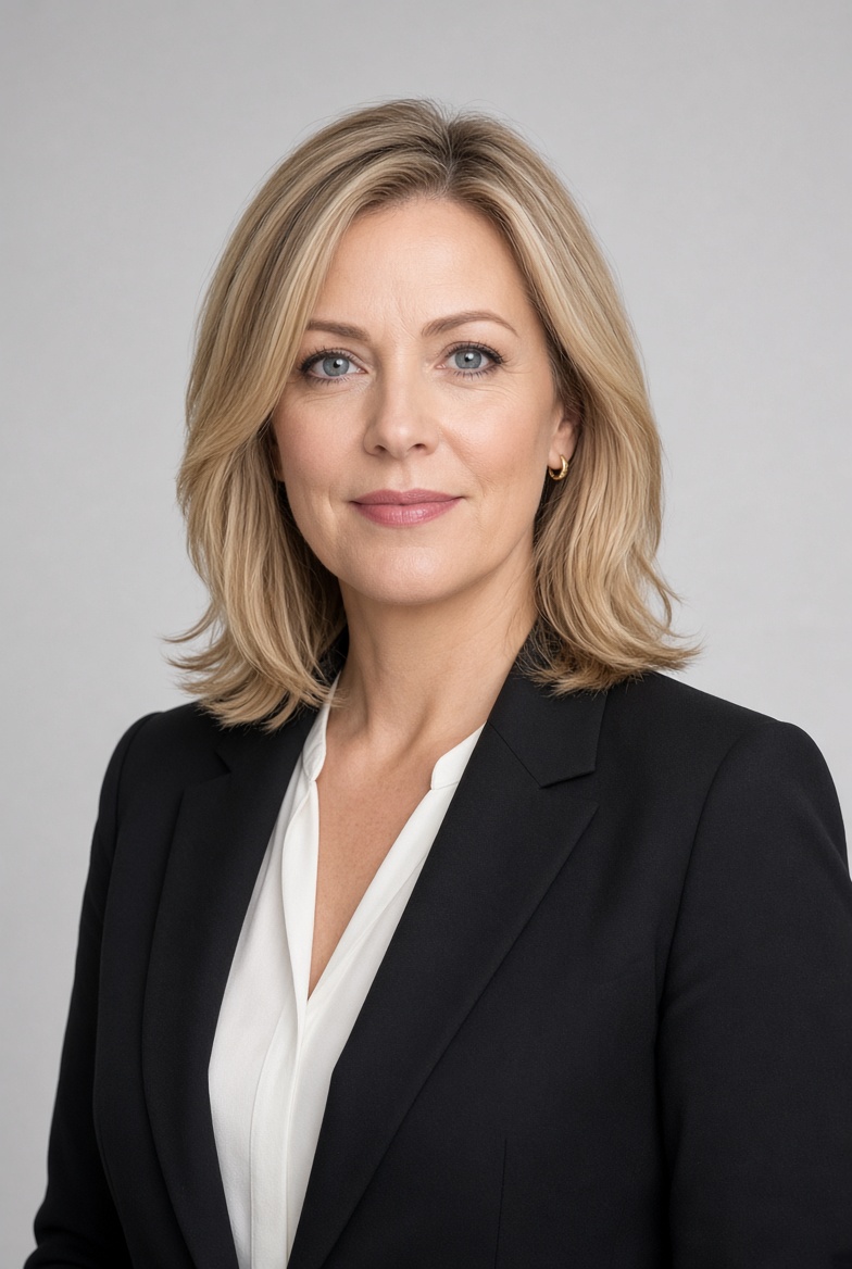 Portrait of Eleanor Voss, Managing Partner & Chief Executive Officer